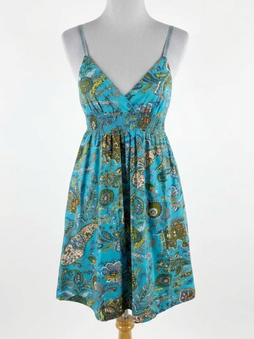 Zoey Beth Floral Paisley Dress Women Size Medium